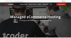 Desktop Screenshot of maxcluster.de